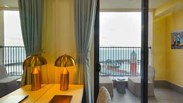 Panoramic Ocean View | 1 quarto, roupas de cama antialérgicas, frigobar, quartos à prova de som