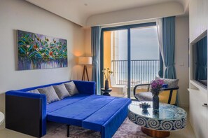 Apartment, Balcony, Beach View | Living area - Nexus House Hillside Phu Quoc (Phu Quoc)