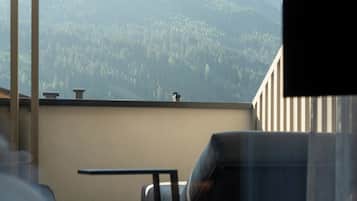 Blick von der Unterkunft