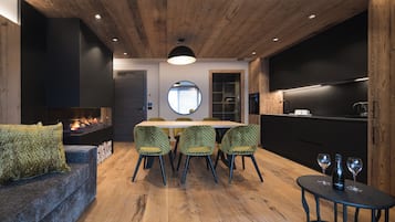 Appartement Luxe, vue montagne | Cuisine privée