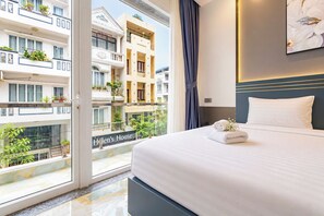 Uitzicht vanuit accommodatie