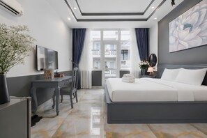 Chambre Deluxe Double ou avec lits jumeaux, balcon