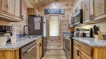 Fridge, microwave, coffee/tea maker, toaster