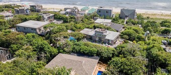 Pristine 7BR 4.5BA house w/ heated Pool at Fire Island Pines 500' to ocean