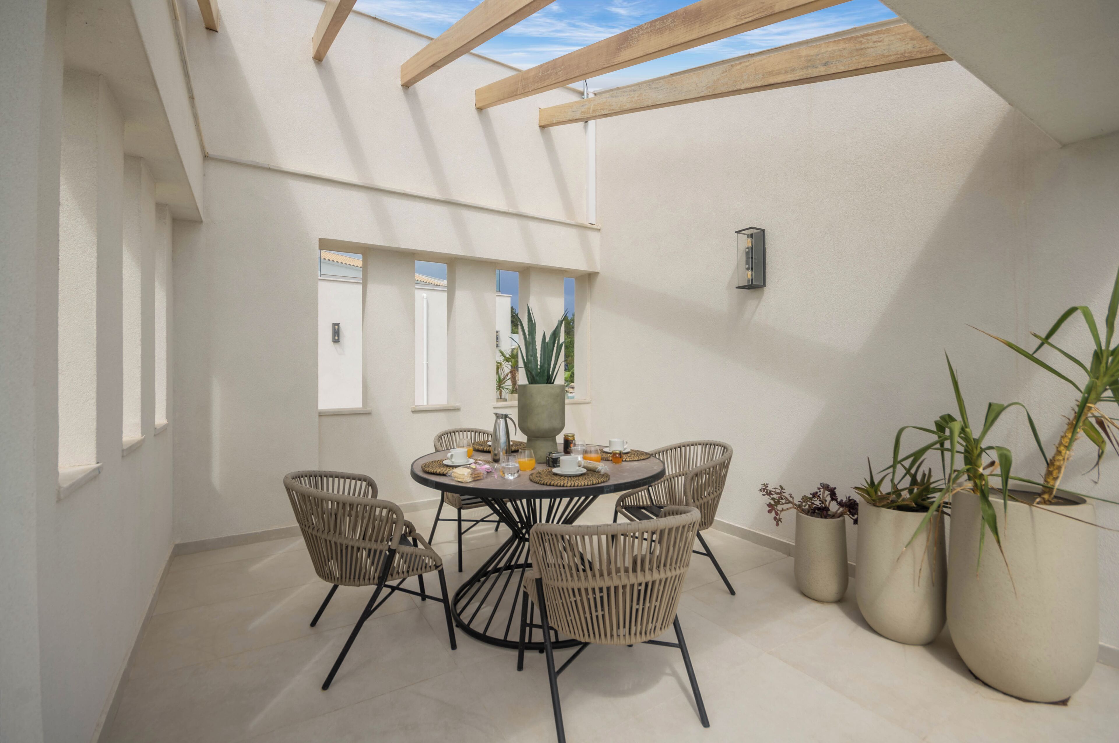 Udendørs spisemuligheder