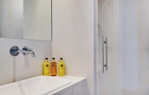 Shower, hair dryer