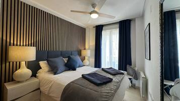 2 bedrooms, iron/ironing board, WiFi (free), bed sheets