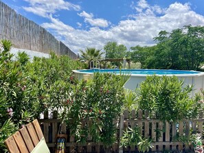 Cabin | Pool | Outdoor pool - Beautiful Teepee With Private Facilities (Zujar)