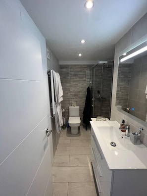 Dusche, Handtücher
