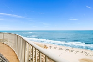 Na praia