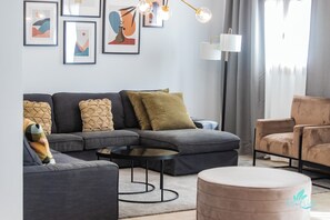 Villa | Living area | TV - 4 Bed Villa - Heated Pool, Pool Table, Bbq, Patio (Yaiza)