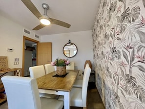 Apartment | Dining - Remarkable 1-bed Apartment & Sea Views - Sleeps 2 (Finestrat)