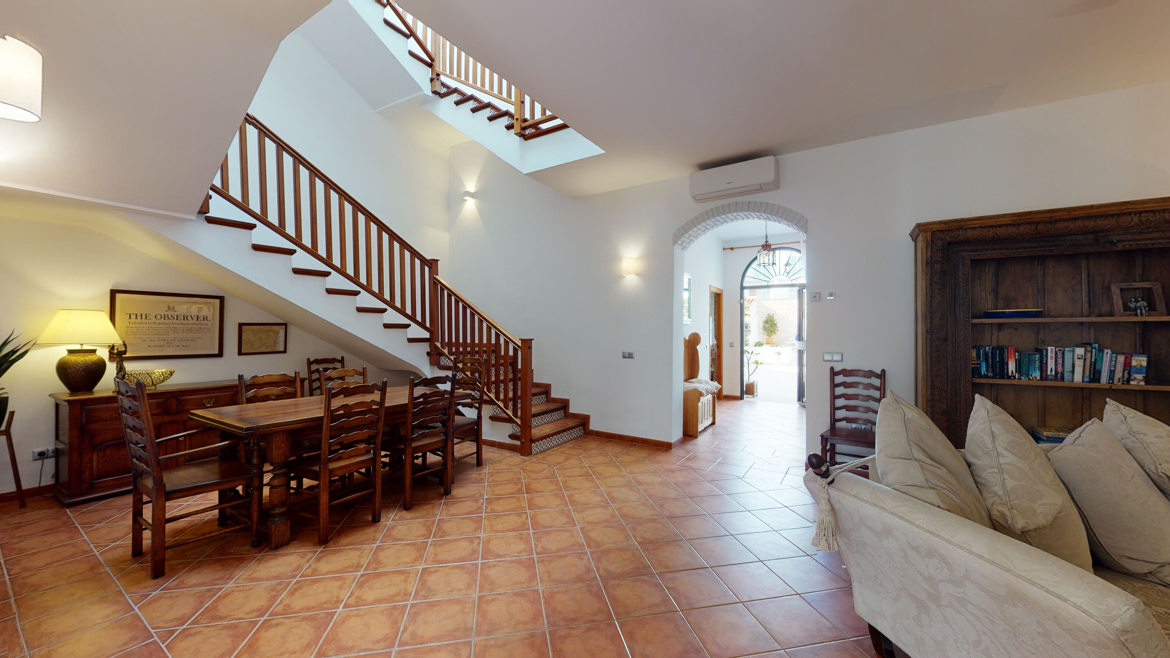 House | Living area | Fireplace