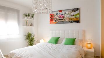 Apartamento | 2 dormitorios, tabla de planchar con plancha, wifi gratis y ropa de cama