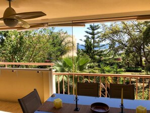 Apartment | Outdoor dining - Flat Sleeps 4 With Pool and Terrace (Mijas)