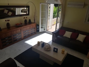 Villa | Living area | Fireplace - Impeccable 6-bed Villa, Sotogrande, Kings & Queens (San Roque)