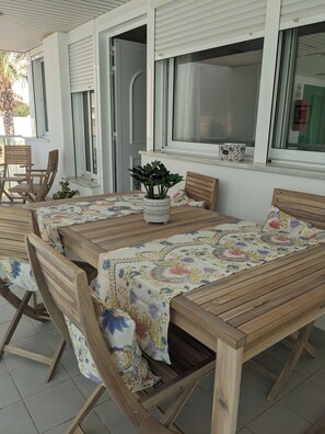 Apartment | Outdoor dining - Remarkable 3-bed Apartment in Carboneras (Carboneras)