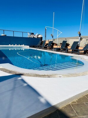 Outdoor pool - Finca la Calabacera Casa Roja y Piscina (Guia de Isora)