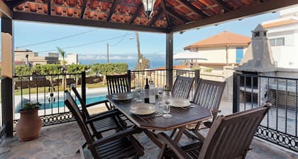 Villa Vinco Tijoco Bajo Con Piscina