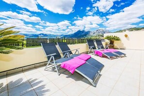 Villa | Terrace/patio - Costa Blanca Villa With Private Pool and Aircon (Benimeli)