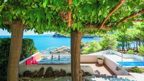 Garden - White Rock Villa With Breathtaking Views and Pool (Colera)