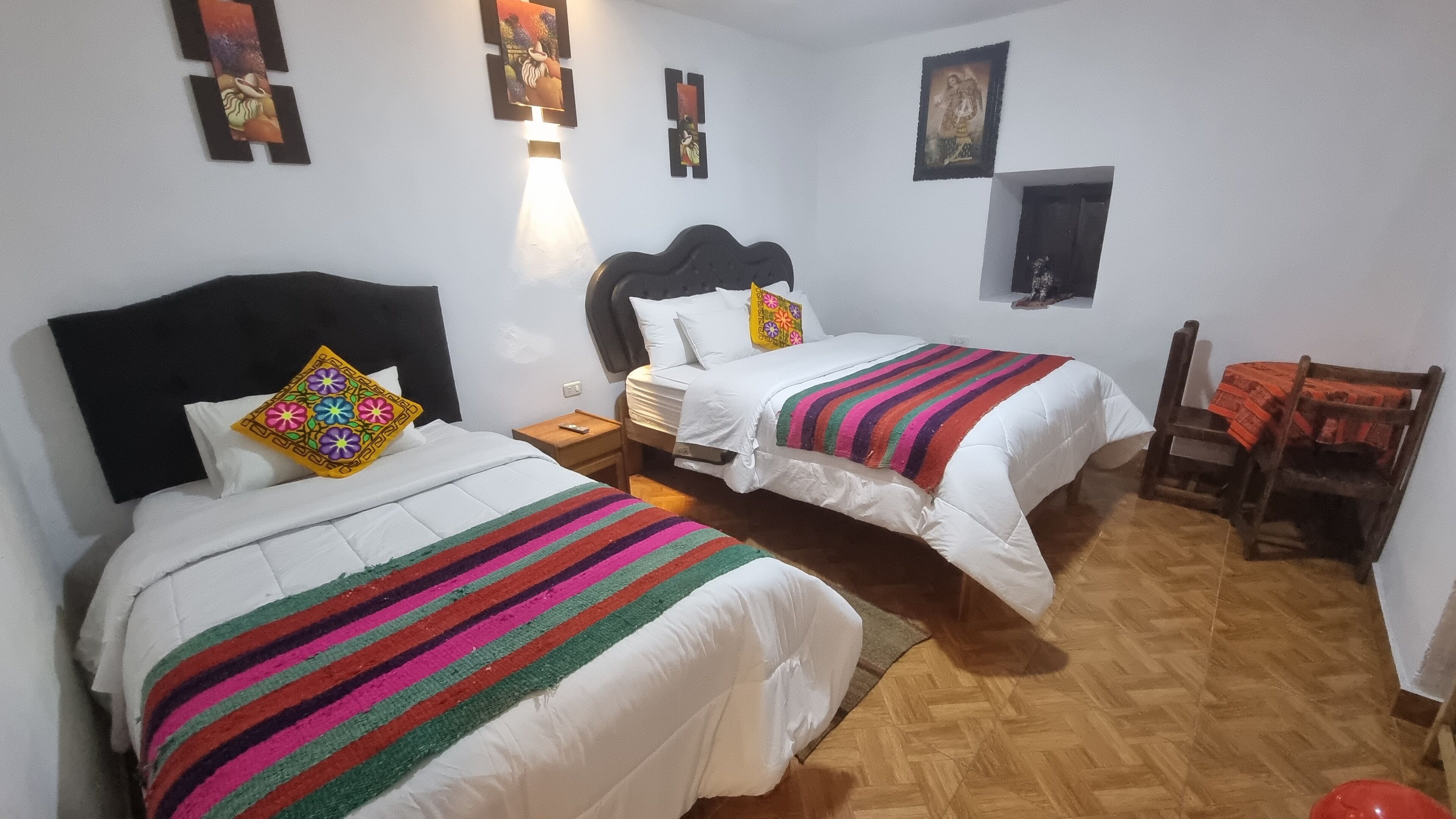 Cubrecamas y wifi gratis 