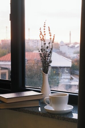 Standard Double or Twin Room, Non Smoking, City View | View from room - Parklane Hotel (Tashkent)