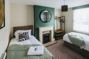 3 bedrooms, iron/ironing board, travel cot, WiFi