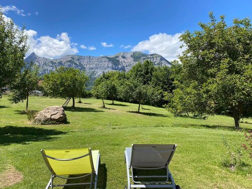 Studio Griotte vue sur les montagnes