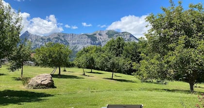 Studio Griotte vue sur les montagnes