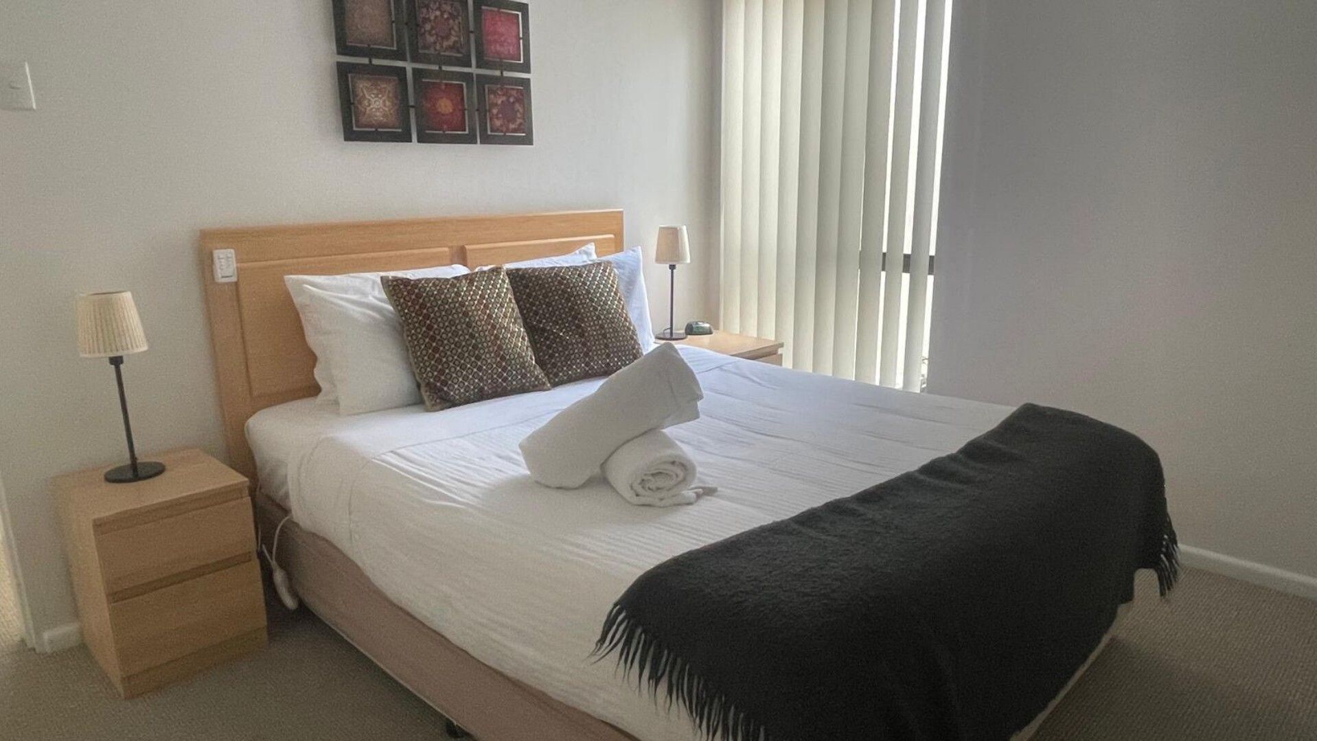 2 bedrooms, iron/ironing board, free WiFi, bed sheets