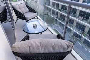 Appartement Élite, balcon, vue océan | Balcon