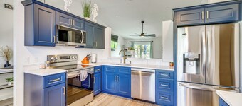 Private Yard + Patio: Central Sebastian Home!