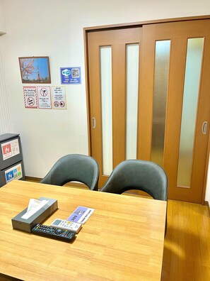 Premium Apartment, 3 Single Beds | Living area | 32-inch flat-screen TV with digital channels - SF Heights (Tokyo)