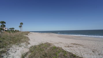 Accommodatie ligt op het strand
