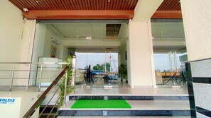 Fassade der Unterkunft