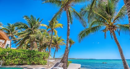 Beachfront W Private Staff in Gated Community
