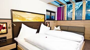 Exclusive-Apartment, 1 Schlafzimmer, Nichtraucher, Bergblick