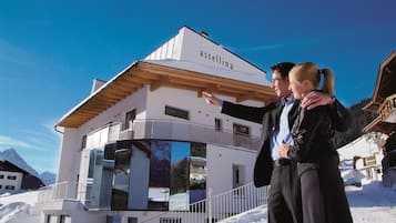 Fassade der Unterkunft