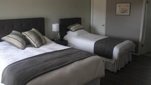 2 soverom, skrivebord, strykejern/-brett og wi-fi
