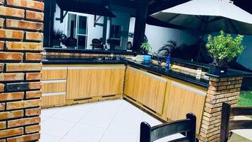 Opções para refeição ao ar livre