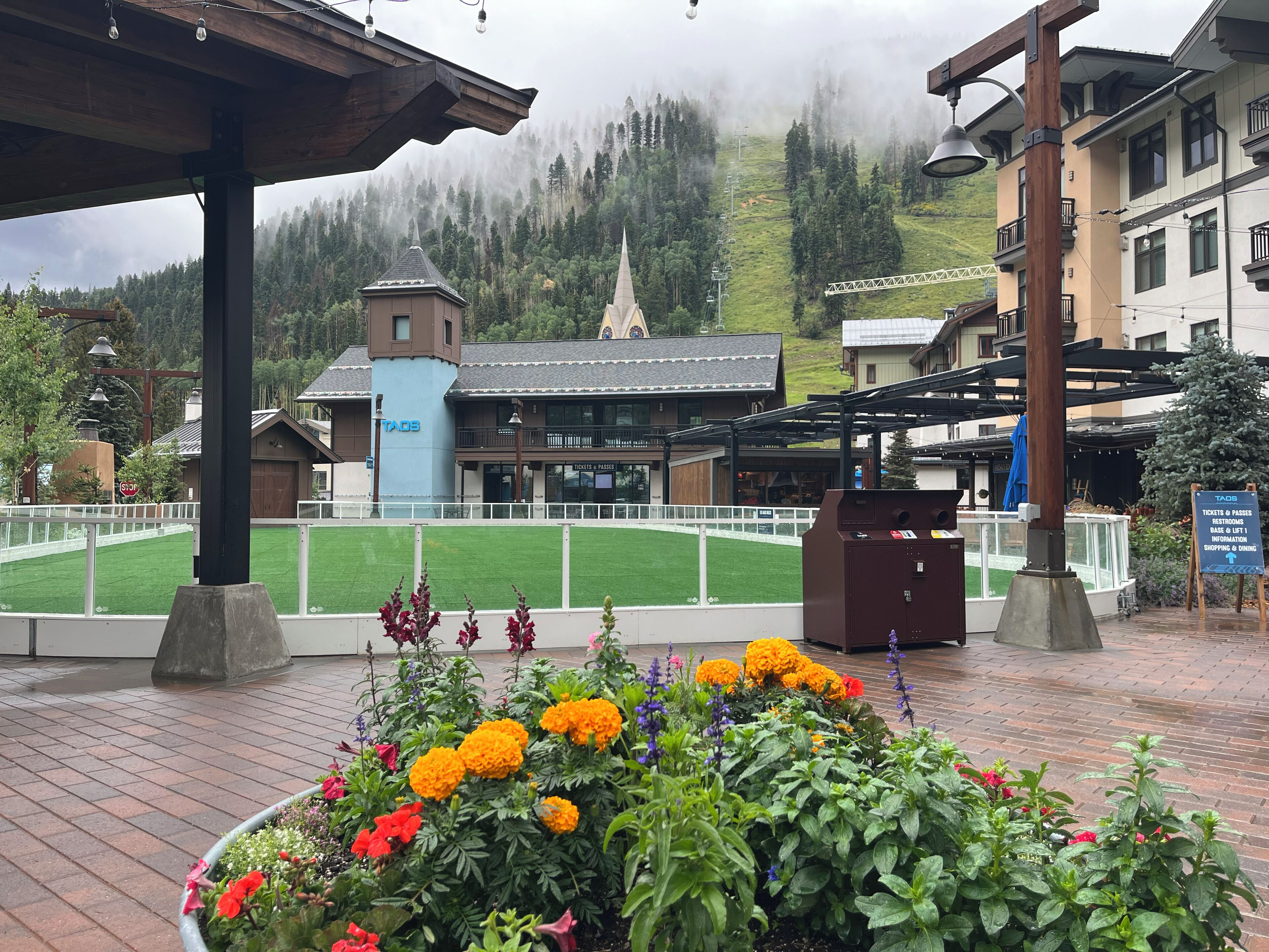 Enceinte de l’hébergement