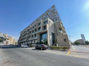 Voorkant van accommodatie