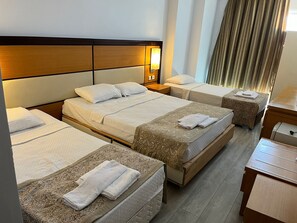 Classic Room, Patio, City View | Desk, laptop workspace, soundproofing, iron/ironing board - Kommageneiz Hotel (Kahta)