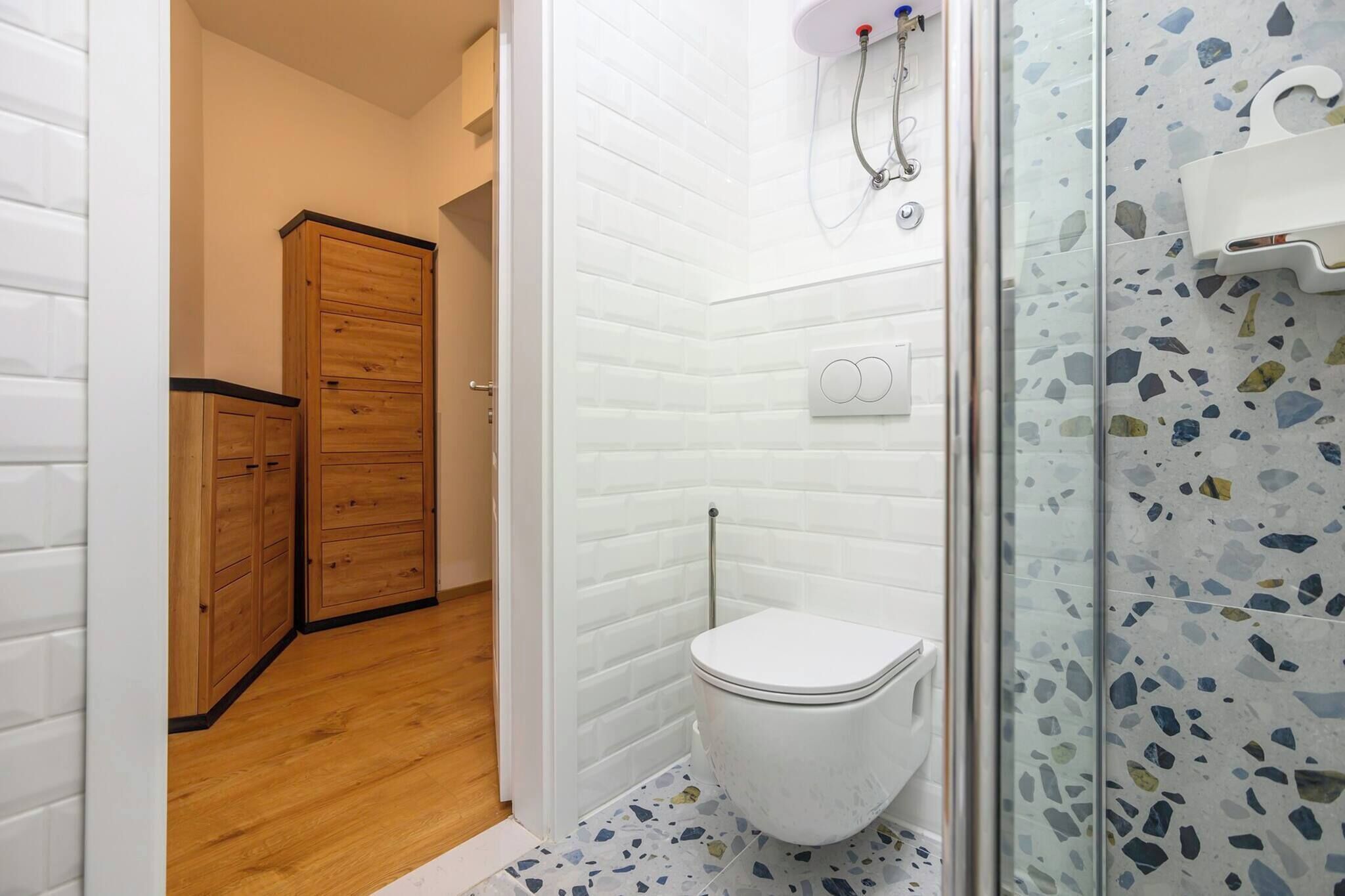 Appartamento, 1 camera da letto, vista città | Dotazioni del bagno
