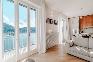 Apartment, Balcony, Lake View | Living area - Paradise View (Como)