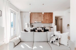 Apartment, Balcony, Lake View | Living area - Paradise View (Como)