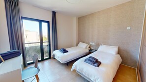 2 chambres, fer et planche Ă repasser, Wi-Fi gratuit, draps fournis