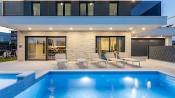 Villa (Villa Bonce - Five Bedroom Villa with) | Outdoor pool | Outdoor pool, sun loungers