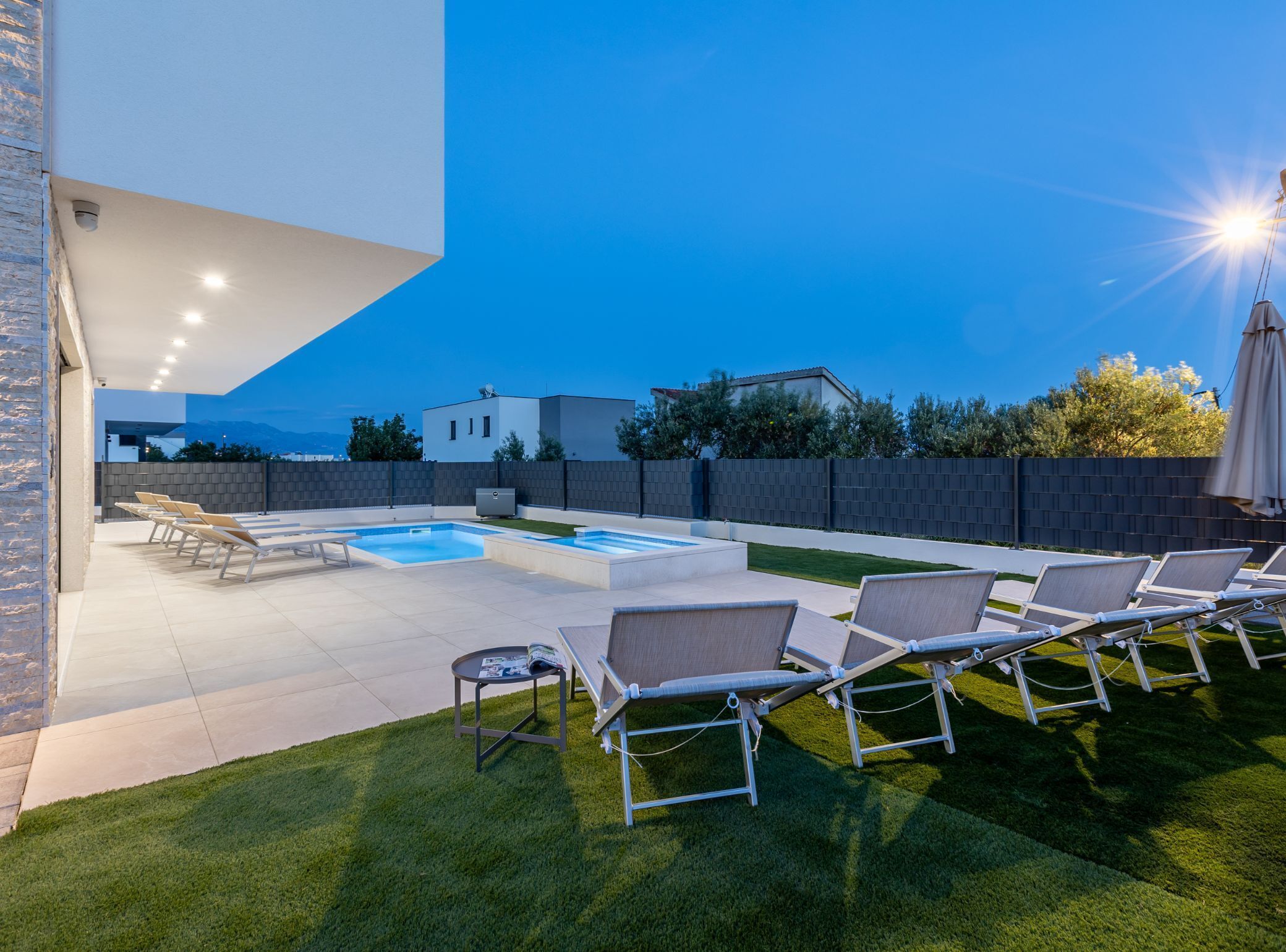 Villa (Villa Bonce - Five Bedroom Villa with) | Outdoor pool | Outdoor pool, sun loungers